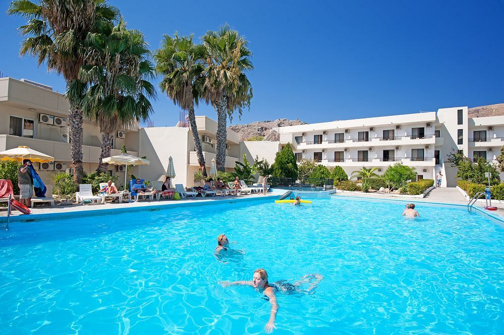 Olive Garden Hotel Lardos Extérieur photo